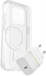 Кейс OTTERBOX KIT APPLE IPHONE 15 PLUS EU/USB-C WALL CHARGER 30W WHITE (78-81244)