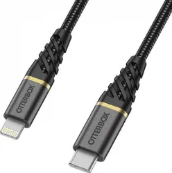 Кабел Otterbox Premium Cable USB C-Lightning 2M USB-PD black (78-52655)