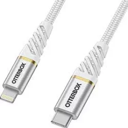 Кабел Otterbox Premium Cable USB C-Lightning 2M USB-PD white (78-52652)