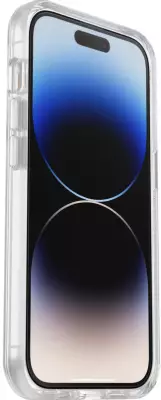 Кейс OTTERBOX SYMMETRY CLEAR + ALPHA GLASS/ANTI-MICROB IPHONE 14 PRO MAX CL (78-80924)